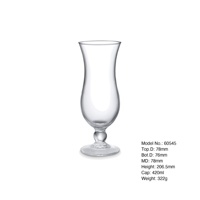 Gobelet à jus en verre réutilisable, durable, anti-fuite, design moderne, fabrication artisanale, logo personnalisé, pour bar et restaurant