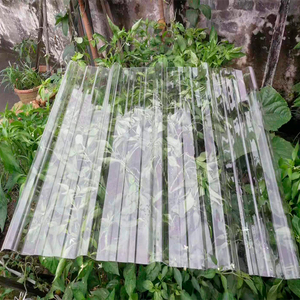 Plaque de polycarbonate <span class=keywords><strong>ondulée</strong></span> de 1,5 mm avec protection UV, design moderne <span class=keywords><strong>pour</strong></span> toiture de <span class=keywords><strong>serre</strong></span> extérieure et construction - Product Image 3