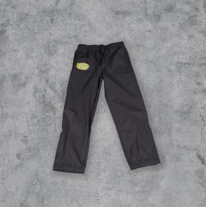 Pantalones de chándal informales de lona pesada para hombre, cintura con cordón transpirable ecológico para dobladillo, lavado desgastado, logotipo personalizable - Product Image 3