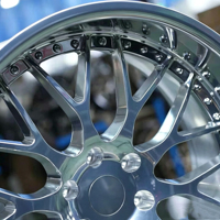 Jantes Rucci en alliage d'aluminium forgé 6x139.7 à 8 trous, design multi-rayons, finition chromée neuve, pour GMC 1500, garantie 3 ans