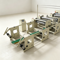 Máquina Rebobinadora y Plegadora de Papel Higiénico Totalmente Automática de 1575 mm, 150-200 m/min, Control PLC con Motor de Bomba para Fábrica de Papel Tisú