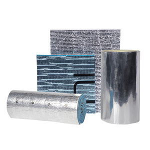 Алюминиевая фольга с пластиковой пузырьковой серебряной воздушной пузырьковой изоляцией отражающей фольги, алюминиевая крыша - Product Image 4