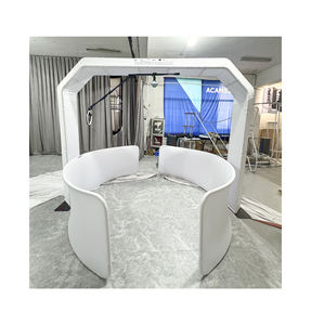 สปินเนอร์ด้านบนแบบพกพาพร้อมรีโมทคอนโทรลขนาด68-115ซม. สำหรับงานเลี้ยงและงานแต่งงานตู้360ถ่ายรูปคลังสินค้า USA - Product Image 3