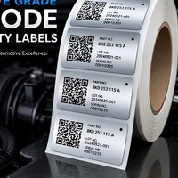 Étiquettes de traçabilité de code QR de qualité automobile