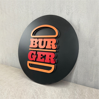 Lettres lumineuses LED personnalisées pour enseignes publicitaires de devanture de magasin pour entreprises, en acier inoxydable et acrylique, couleurs/designs personnalisés, garantie 1 an