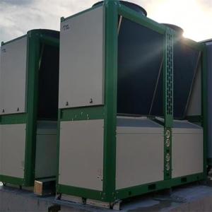 Pompe à chaleur air-eau haute température 85 degrés pour système de chauffage industriel R-410A 380V en métal à économie d'énergie - Product Image 3