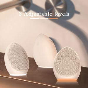 Appareil de soin de la peau rechargeable en silicone de luxe, étanche IPX7, pour le nettoyage du visage - Product Image 6