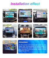 13 "pulgadas 2 Din coche Android Radio Estéreo reproductor de vídeo GPS 2DIN Universal CarPlay Auto Multimedia serie