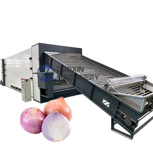 Séchoir à bande maillée grande capacité pour légumes, machine de séchage d'oignons frais, séchoir à bande maillée pour tranches d'oignons - Product Image 1