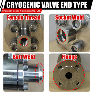 บอลวาล์ว DN25 110VAC สำหรับอุณหภูมิต่ำพิเศษ ผลิตจากเหล็ก CF8M แบบฟอร์จ พร้อมก้านต่อขยาย หน้าแปลน 3 ชิ้น สำหรับงานควบคุมอัตโนมัติในอุณหภูมิต่ำ - Product Image 4
