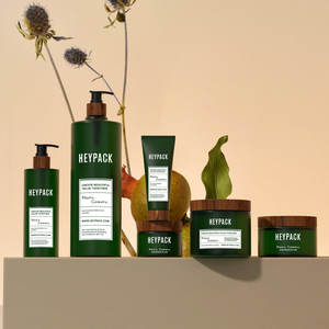 Heypack Brand Factory Wholesale High Quality Matte Green Pet <b>Bottle</b> With Pump Shampoo Packaging 500ml - Product Image 1