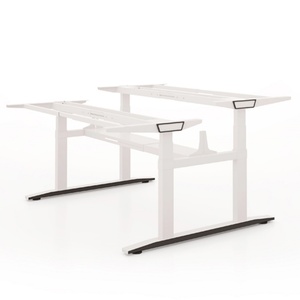 Escritorio Eléctrico de Altura Ajustable con Doble Motor, Nuevo Diseño, Escritorio Moderno Blanco para Oficina - Product Image 2