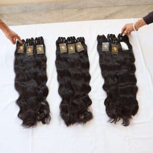 Extensión de encaje recto sin procesar de un solo donante, cabello humano brasileño natural alineado con cutícula del templo indio virgen - Product Image 4