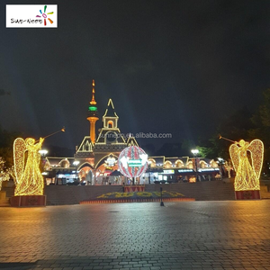 Décoration de Noël extérieure en forme d'ange lumineux - Product Image 6