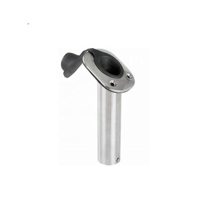 Stainless Steel 316 Marine Angled Fishing Rod Holder 30 Degree 50x240mm Kayak Ship <b>Yacht</b> Boat Hardware Accessories Stainless Ste - Product Image 6