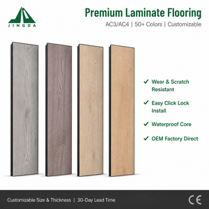 Suelo <span class=keywords><strong>Laminado</strong></span> de Primera Calidad, Fácil Instalación, Antiarañazos, <span class=keywords><strong>Laminado</strong></span> de 8 mm con Superficie EIR para Renovación del Hogar - Product Image 1