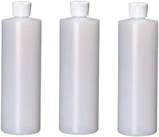 16Oz 500Ml Bebas BPA Bebas Lateks Botol Plastik Layak untuk Makanan dengan Tutup Kepala/Cakram Flip untuk Sampo, Sabun Mandi, Saus
