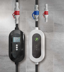 Pistolet de recharge pour véhicules électriques TYPE2 22KW 3 phases 380V AC Chargeur rapide portable Affichage numérique Câble robuste industriel étanche - Product Image 3