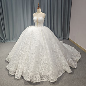 Jancember 1253 Vintage Dentelle Broderie Blanc Quinceanera Robes De Soirée Avec Manches - Product Image 4