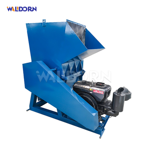Industrial Plastic Lump Pipe Barrel Automatic Dry Electric Heavy Duty Crusher Shredder Machine - Product Image 2