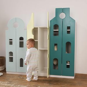 Armoire de rangement moderne Montessori pour enfants, en bois de haute qualité, pour chambre, école, salon, salle à manger, entrepôt, maternelle - Product Image 1