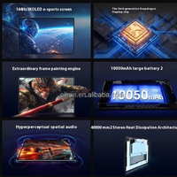 Nouvelle tablette Honor Pad GT Pro, écran OLED 12,3 pouces, 144 Hz, Qualcomm Snapdragon 8S Gen3, Android 14, batterie 10050 mAh, 66 W, divertissement
