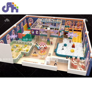 Domerry équipement d'amusement toboggan et balançoire pour enfants décor de terrain de jeu intérieur <span class=keywords><strong>jeux</strong></span> pour enfants ensembles de jeu doux - Product Image 2
