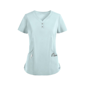 Uniformes de hospital al por mayor 2024, conjuntos de corredores de enfermería, conjunto médico de moda con logotipo personalizado, conjunto de 2 piezas para mujer - Product Image 4