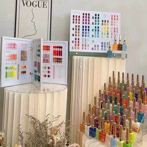 ชุดเจลทาเล็บยูวีพร้อมแผ่นแสดงสีแบบยาว แถมฟรีตัวอย่าง  ล้างออกได้ด้วยน้ำยาล้างเล็บ  สำหรับร้านทำเล็บโดยเฉพาะ  ชุดเจลทาเล็บจากโรงงานโดยตรง - Product Image 5