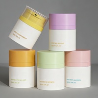 Flacon cosmétique sous vide pour crème visage, fond de teint liquide et crème contour des yeux, avec pompe pulvérisatrice et boîte vide scellée