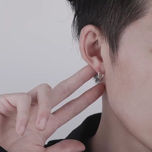 Pendientes de Acero Inoxidable con Remaches Estilo Punk, Diseño de Cono Puntiagudo, Unisex, con Púas de Dibujos Animados, de Titanio, Juego de Pendientes - Product Image 3