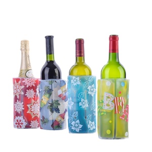 Productos de Tendencia <span class=keywords><strong>2026</strong></span>, Novedades, Funda Enfriadora de Botellas de Vino Reutilizable Personalizada - Product Image 5