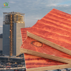 4x8 lembar kayu lapis eukaliptus Film menghadapi beton kayu lapis konstruksi papan kayu lapis - Product Image 3