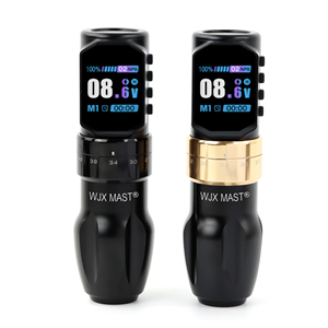 เครื่องสักโรตารี่แบบพกพา สแตนเลสสตีล ชุดไร้สายครบชุด สำหรับการสักถาวร - Product Image 4
