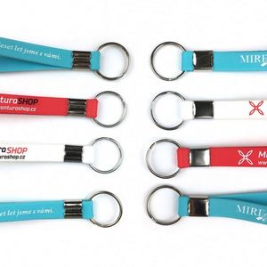 China Wholesale 3D Cartoon <b>Custom</b> Logo Soft PVC Rubber Silicone Rubber <b>Keychain</b> for Promotional Gifts - Product Image 4