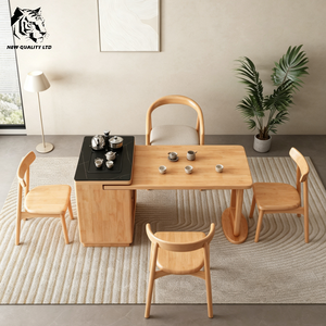 furniture factory good price customize large stock eco-friendly personalized coffee table living room furniture wood bar table - Product Image 4