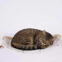 Lit pour chat pliable et portable Ropecube - Tissu durable et écologique pour chambre et appartement