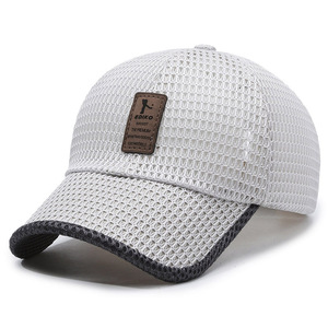 Wholesale Custom Patch Logo 6 Panel <b>Summer</b> Breathable Polyester Mesh Unisex Baseball Cap Sports Caps Sun <b>Hat</b> <b>for</b> Women <b>Men</b> - Product Image 5