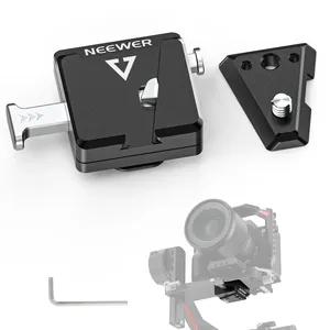 NEEWER Mini V Mount Battery Plate Compatible with Ronin RS3 Pro RS 2 RSC 2 Gimbal