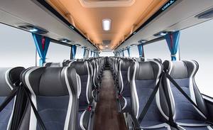 รถบัสโดยสารท่องเที่ยวคิงลองใหม่ 50 ที่นั่ง กำไรสูง ใช้น้ำมันน้อย น้ำหนักตัวถังตามมาตรฐานยูโร 3 เกียร์ธรรมดา - Product Image 4