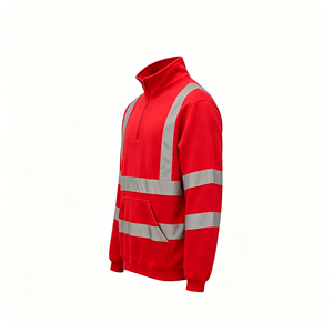 Hi Vis Softshell Waterproof Reflective Safety Workwear <b>Jacket</b> <b>Construction</b> Cloths Made of Durable Polyester Customizable Logo - Product Image 3