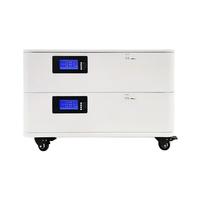 Système de stockage d'énergie solaire domestique Longkun LiFePO4 20 kWh, batterie 51,2 V 400 Ah, montage mural, hybride, IP66