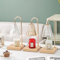 Lampe de table d'intérieur chauffe-cire et diffuseur de parfum pour chambre à coucher