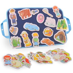 Tablero <span class=keywords><strong>de</strong></span> Actividades Personalizado con Logotipo, Tablero <span class=keywords><strong>de</strong></span> Historias Portátil <span class=keywords><strong>de</strong></span> <span class=keywords><strong>Fieltro</strong></span>, Cuentos <span class=keywords><strong>de</strong></span> Hadas, Actividades <span class=keywords><strong>de</strong></span> Aprendizaje Preescolar Montessori - Product Image 1