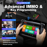 Herramientas de Diagnóstico Automotriz Vident ISmart800 Pro BT OBD2 con 40 Funciones de Reinicio Programador de Llaves Prueba Activa y Escaneo Automático