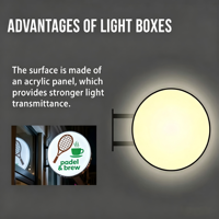 Cajas de Luz Resistentes al Viento y la Lluvia para Exteriores, Ideales para Puestos de Mercado Nocturno, Tiendas en Carretera, Atraen Clientes y Promocionan la Publicidad