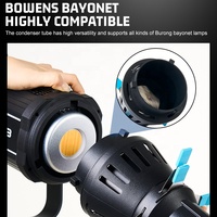 Projecteur Gobo Snoot ZSYB YG100 en plastique avec monture Bowens, accessoires professionnels pour studio photo, pour la mise en forme de la lumière et la photographie grand format