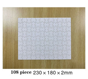 UV in ghép hình câu đố thăng hoa gỗ cứng trống ghép hình câu đố - Product Image 6