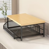 Organisateur de rangement multifonctionnel moderne en fer pour épices de cuisine, support de micro-ondes, étagère de comptoir pour la maison