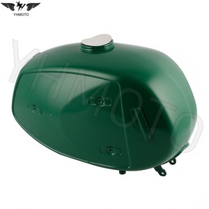 Tanque de Combustible para Motocicleta YHMOTO, Verde, Motorrad Kraftstofftank para MZ TS 250, Acero - Product Image 3